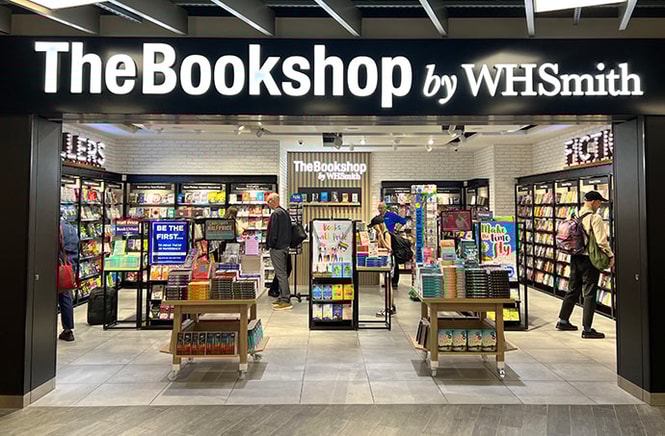 whsmith bookshop store front departure lounge