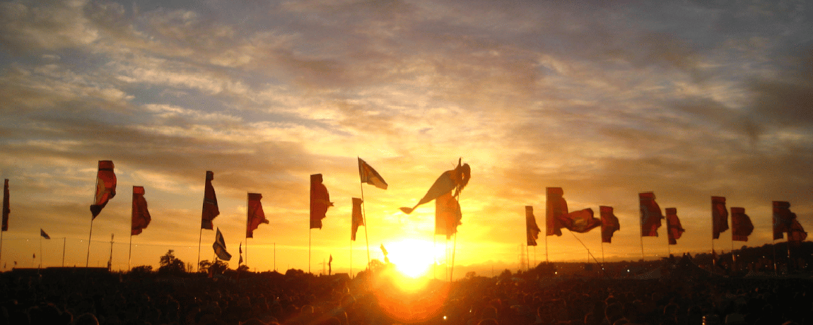 Glastonbury-flags